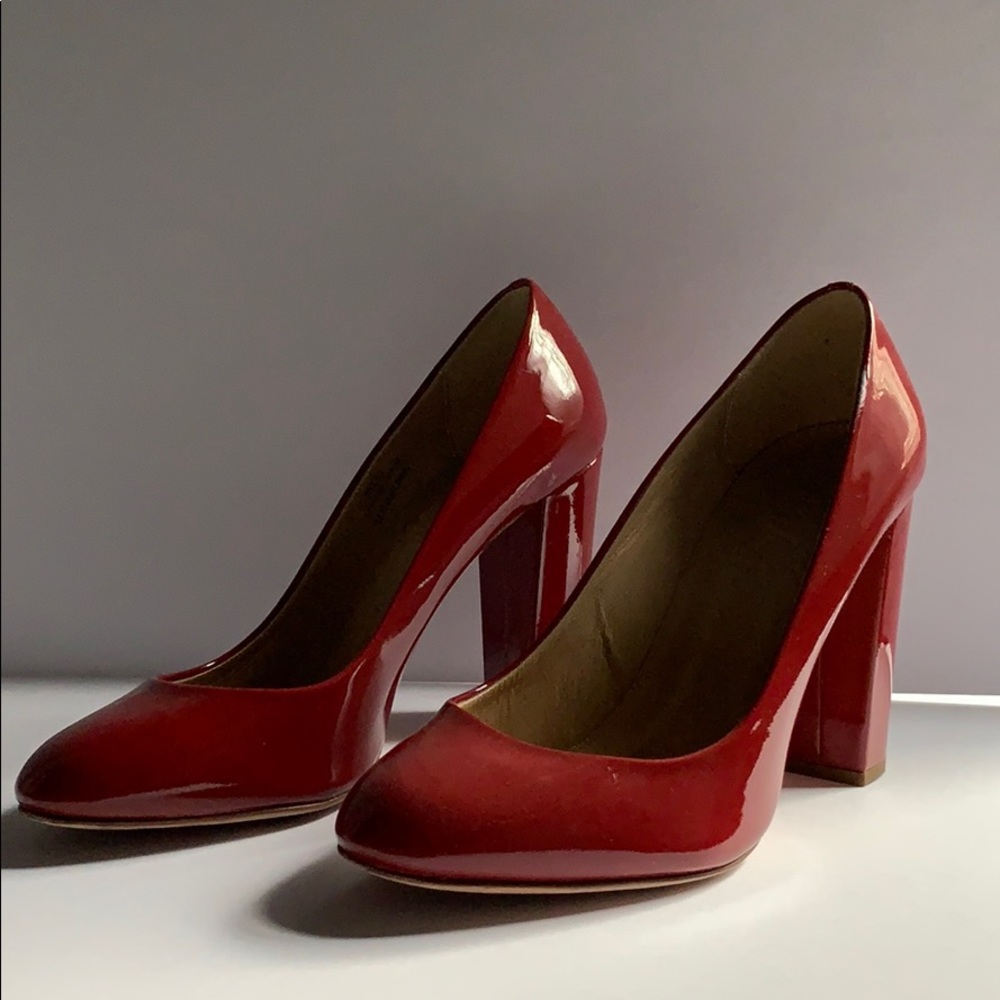 J.CREW Block Heel Pumps Size 8